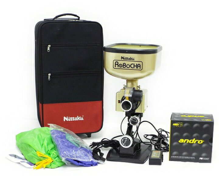 楽天市場】【中古】 ニッタク NT-3017 ロボッチャ 硬式40ミリ用 卓球台 