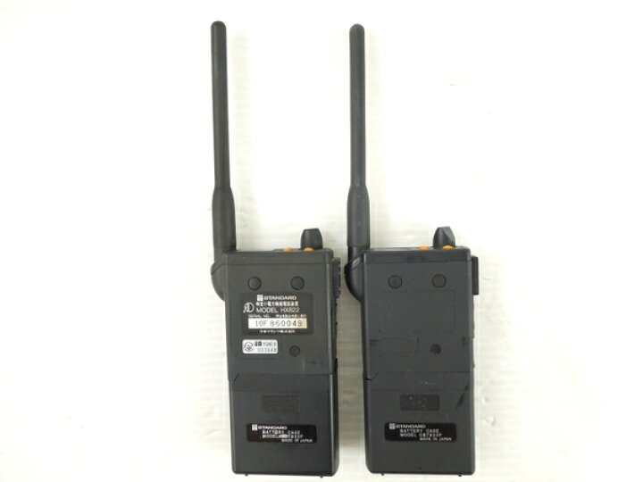 楽天市場】【中古】スタンダード ハンディー型同時通話無線機 HX822 2 
