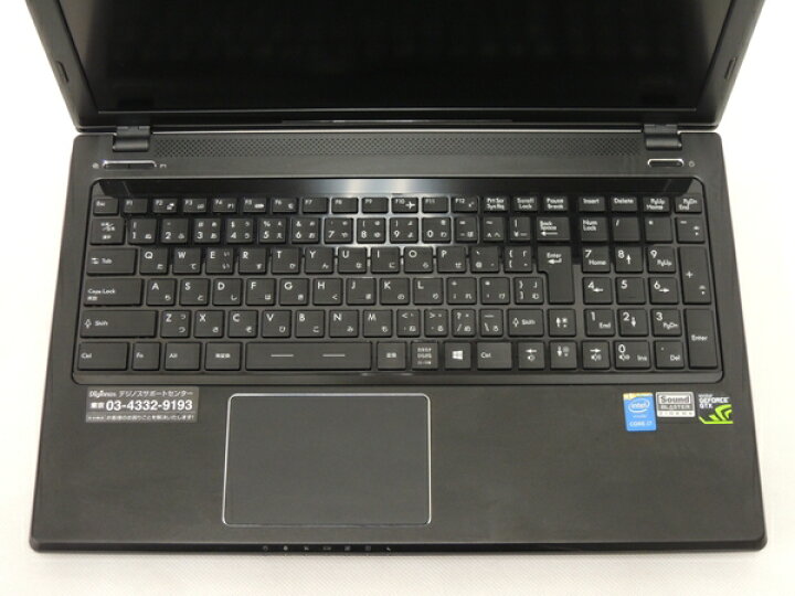 楽天市場】【中古】ドスパラ GALLERIA QF860HE ゲーミングノート 