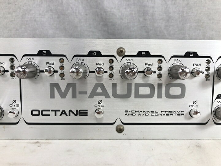 楽天市場】【中古】 M-AUDIO OCTANE マイク プリアンプ 8CH 