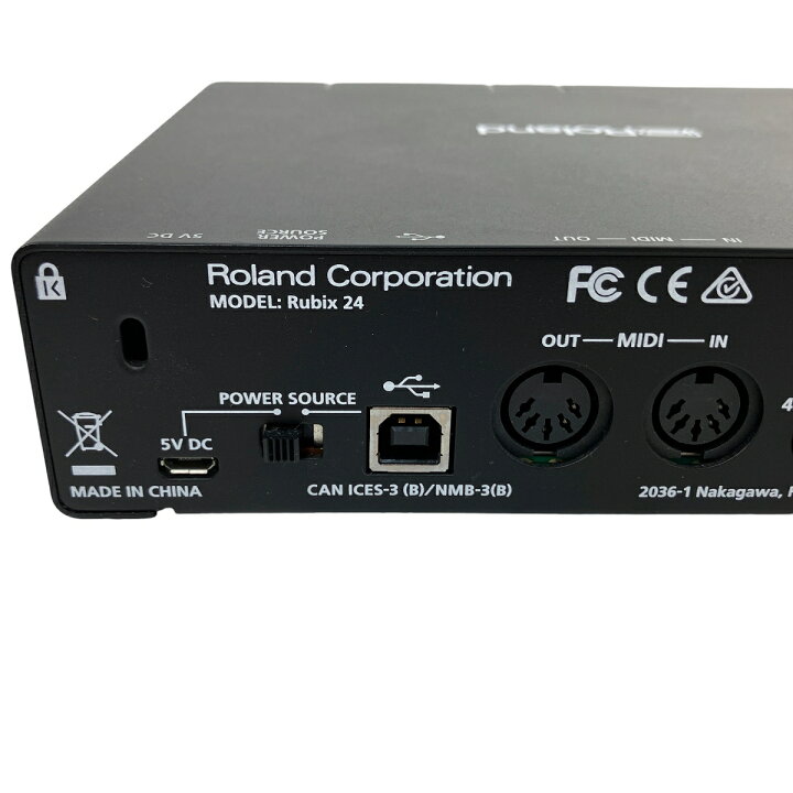 楽天市場】【中古】 Roland Rubix24 USB オーディオインターフェース 