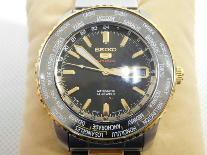 楽天市場】【中古】 SEIKO 5スポーツ 4R36-00G0 メカニカル 自動 時計 腕時計 メンズ腕時計 サ行 セイコー メカニカル  M2057527 : ReRe（安く買えるドットコム）