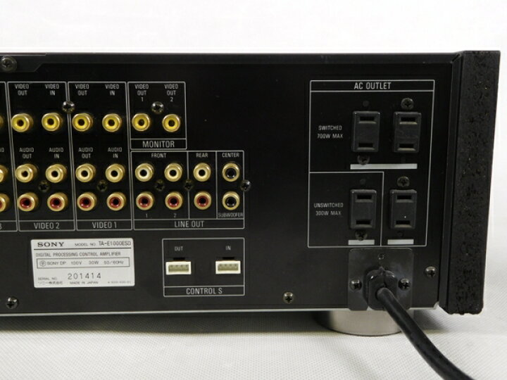 楽天市場】【中古】 ソニー SONY TA-E 1000ESD AVコントロールアンプ