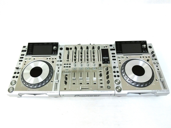 美品【中古】Pioneer パイオニア CDJ-2000 DJM-900 nexus limited Platinum Edition DJ機器  プレーヤー O2153753 | ReRe（安く買えるドットコム）