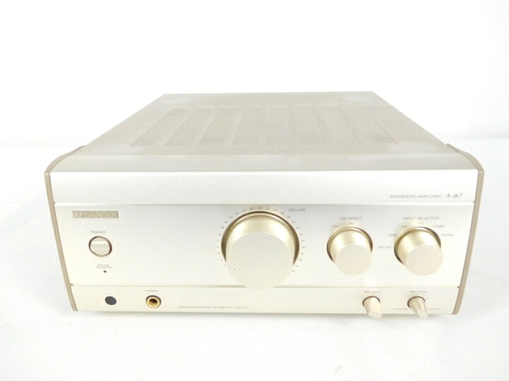 楽天市場】【中古】 SANSUI サンスイ A-α7 プリメインアンプ 音響機器 