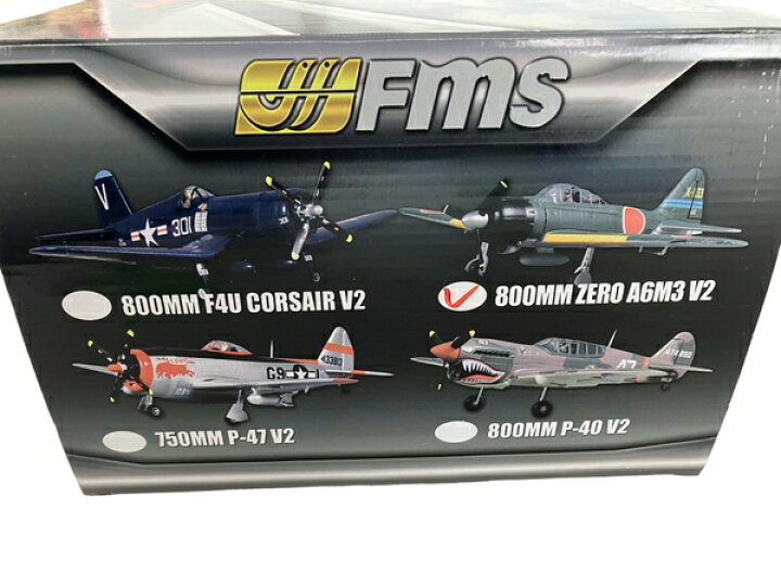 楽天市場】美品 【中古】 FMS 三菱 零式艦上戦闘機 零戦 A6M3 800MM V2