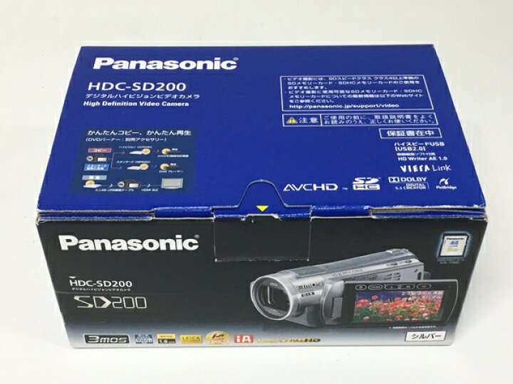 楽天市場】【中古】 Panasonic HDC-SD200 デジタル ハイビジョン 