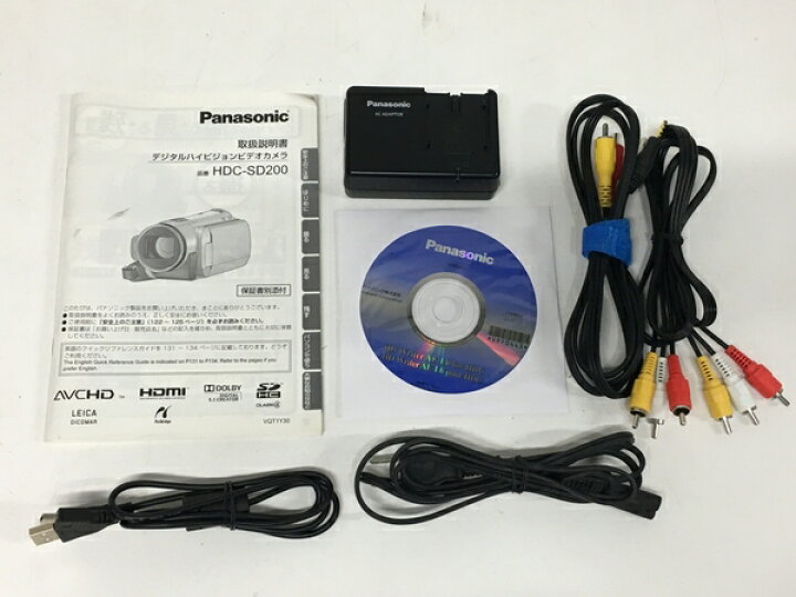 楽天市場】【中古】 Panasonic HDC-SD200 デジタル ハイビジョン 