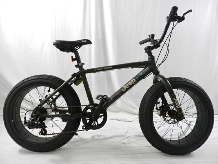 Jeep自転車ファットバイク 20インチ 7段切り替え