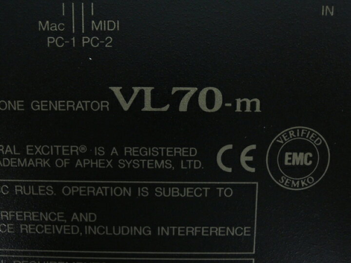 楽天市場】【中古】 YAMAHA VL70-m 音源モジュール Audio Y1978174  