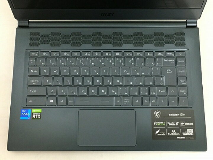 楽天市場】【中古】 MSI Stealth-15M-A11UEK-211JP 15.6型 ノートPC 