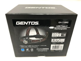 未使用 【中古】 GENTOS ジェントス GH-118RG LED ヘッドライト O6482286