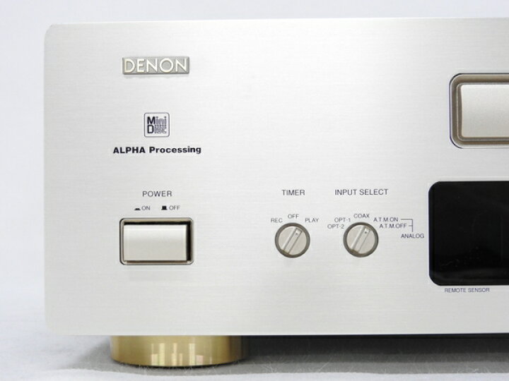 楽天市場】【中古】 DENON DMD-1800AL MD デノン プレイヤー 
