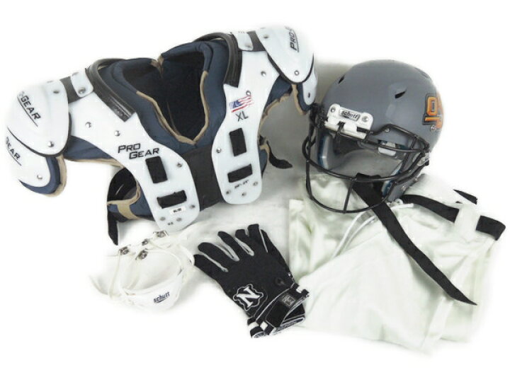 楽天市場】【中古】SCHUTT PRO GEAR アメフト ヘルメット 防具 一式  
