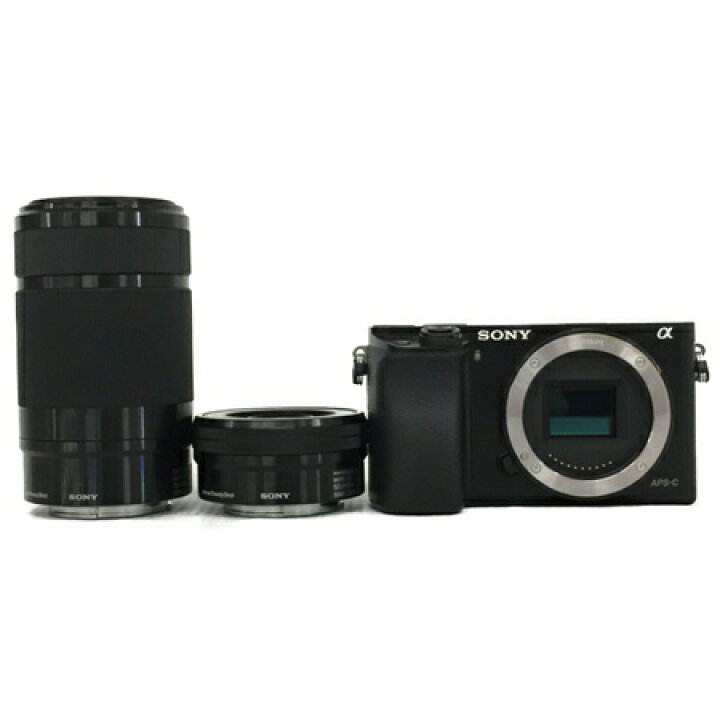 楽天市場】SONY α6000 ILCE-6000Y ミラーレス一眼 E4.5-6.3 55-210mm 