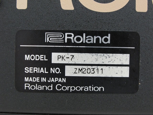 楽天市場】【中古】Roland MIDI ペダル キーボード PK-7 20鍵 T2378247