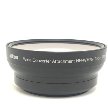 【中古】 Nikon ニコン NH-WM75 ワイドコンバーター アタッチメント 0.75× 52mm カメラ T3964286 |  ReRe（安く買えるドットコム）