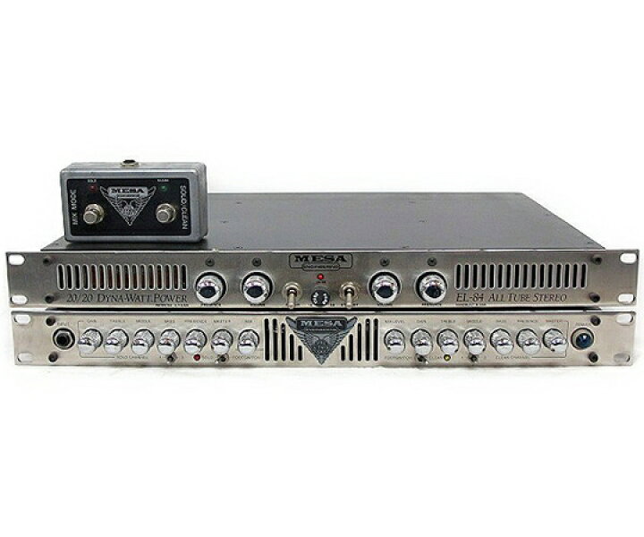 楽天市場】【中古】MESA Boogie V-TWIN RACK EL-84 プリアンプ パワー 