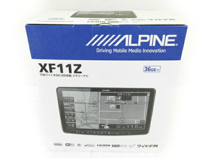 楽天市場】未使用 【中古】 ALPINE アルパイン 11型カーナビ 