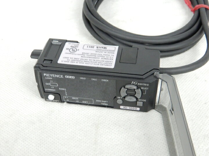 楽天市場】未使用 【中古】 KEYENCE キーエンス IG-1000 アンプ 
