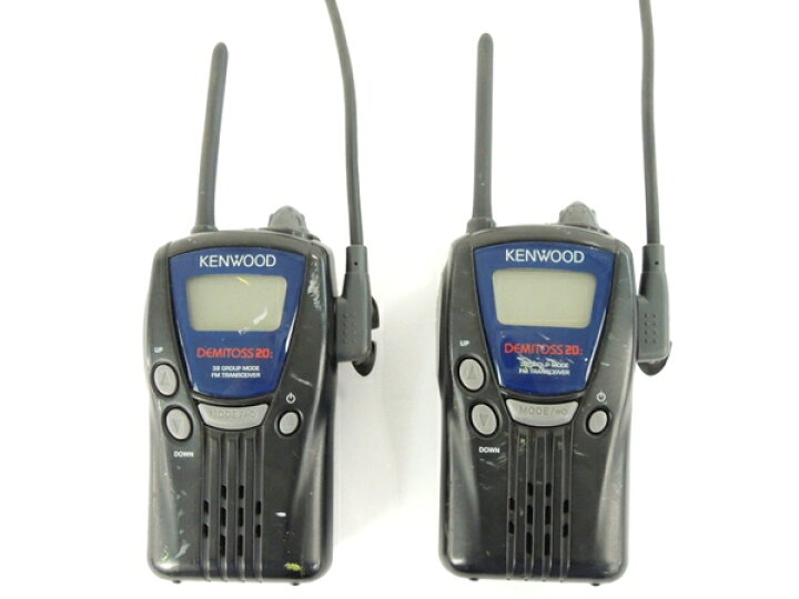 楽天市場】【中古】 JVCケンウッド UBZ-LK20 トランシーバー SMC-34 