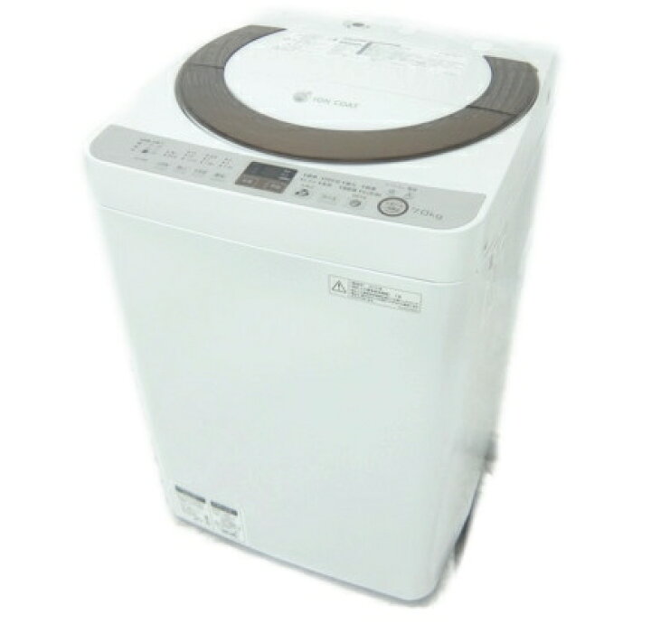 楽天市場】【中古】SHARP ION CORT ES-A70E9 全自動洗濯機 7kg 除菌 縦  