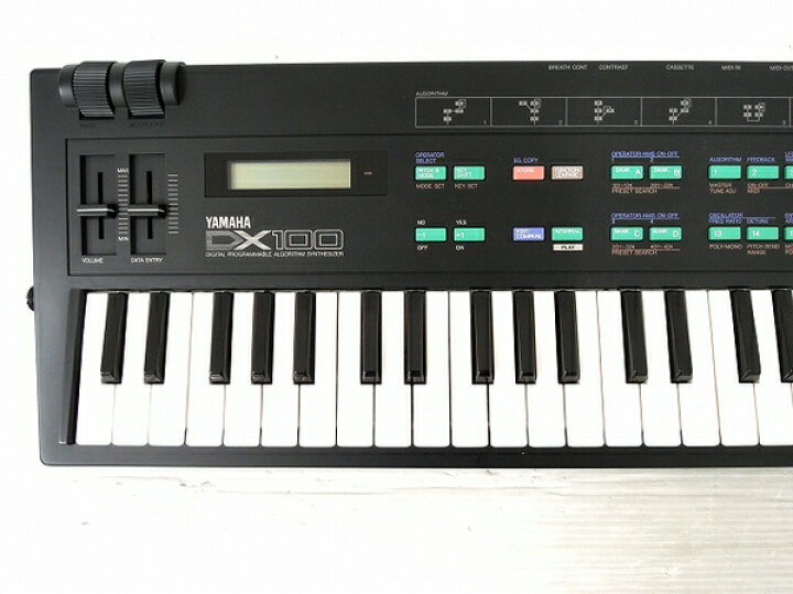 楽天市場】【中古】 YAMAHA DX100 シンセサイザー 49鍵 鍵盤楽器 