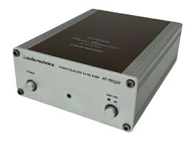 【動作保証】audio-technica AT-PEQ20 フォノイコライザー レコード オーディオ 音響機器 良好 M8839421