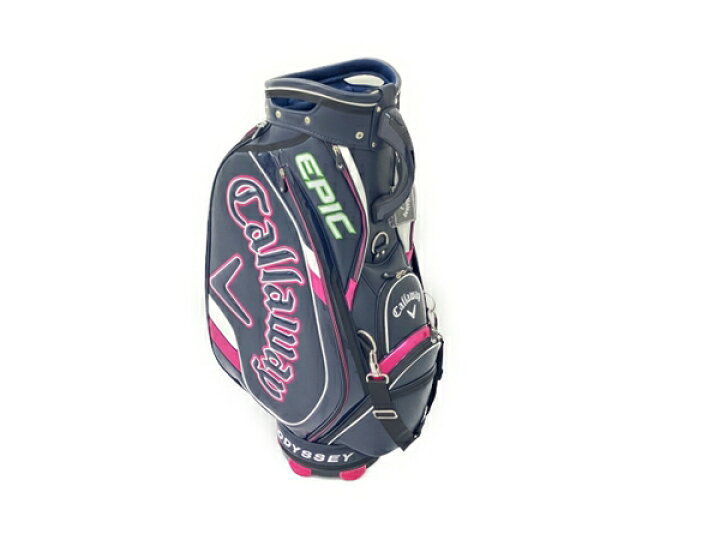 楽天市場】美品 【中古】 Callaway EPIC キャディバッグ ネイビー 