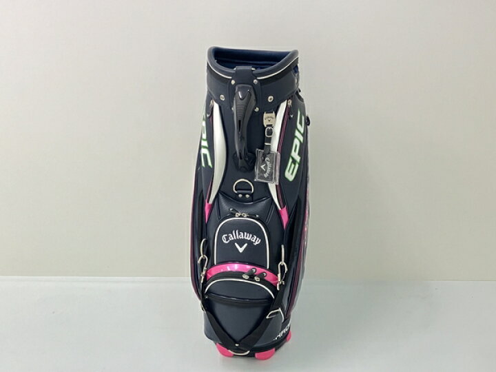 楽天市場】美品 【中古】 Callaway EPIC キャディバッグ ネイビー 
