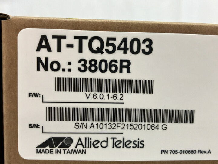 楽天市場】未使用 【中古】Allied Telesis AT-TQ5403 NETWORK SMARTER 