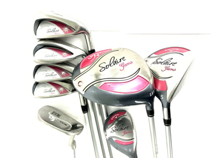 中古品】Callaway Solaire クラブセット 隔て