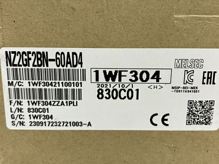 楽天市場】未使用 【中古】 三菱電機 NZ2GF2BN 60AD4 MITSUBISHI 未 