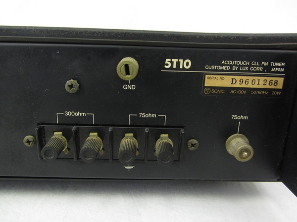 【中古】 LUXMAN 5T10 FMチューナー ラックスマン ラボラトリーレファレンスシリーズ 音響機材 N3962836 |  ReRe（安く買えるドットコム）
