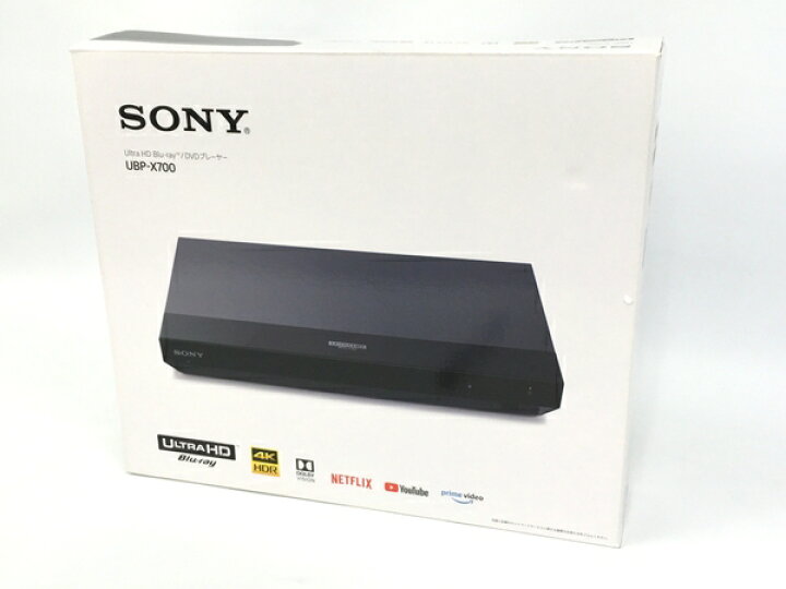 楽天市場】【中古】 SONY UBP-X700 ブルーレイディスク DVD プレーヤー 