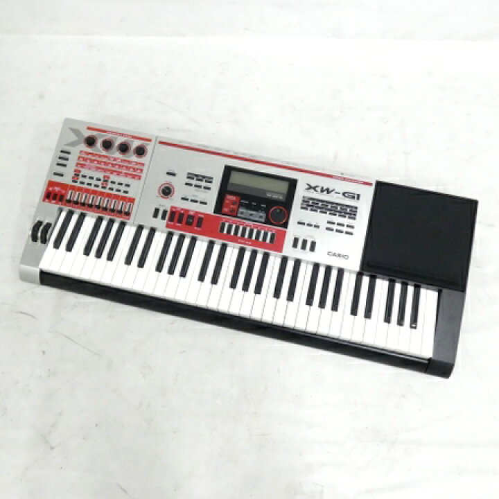 楽天市場】【中古】 CASIO XW-G1 シンセサイザー 61鍵 楽器 カシオ 未 
