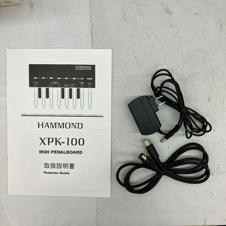 楽天市場】【中古】 HAMMOND XPK-100 MIDI ペダルボード 13鍵 ペダル 