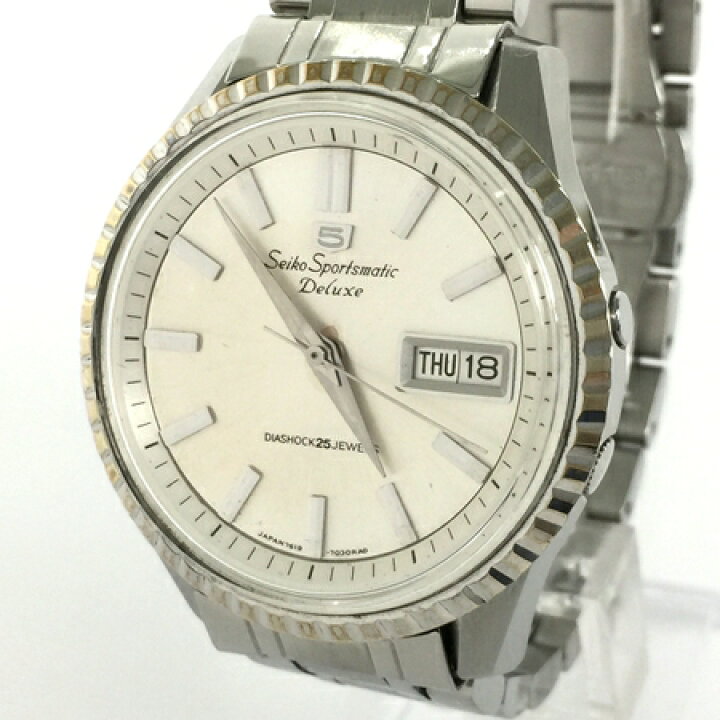 楽天市場】【中古】 SEIKO セイコー5 Sportsmatic Deluxe スポーツ 