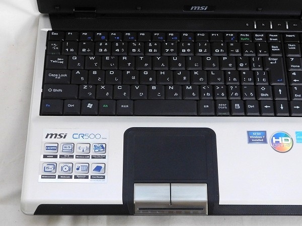 楽天市場】【中古】MSI CR500 MS-1683 15.6型 ノート PC 付属有り 中古