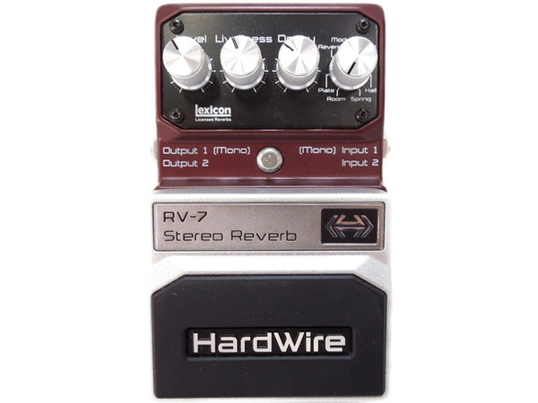 【中古】 DigiTech / Hard Wire RV-7 Stereo Reverb デジテック ハードワイヤーシリーズ ステレオリバーブ  S2620011 | ReRe（安く買えるドットコム）