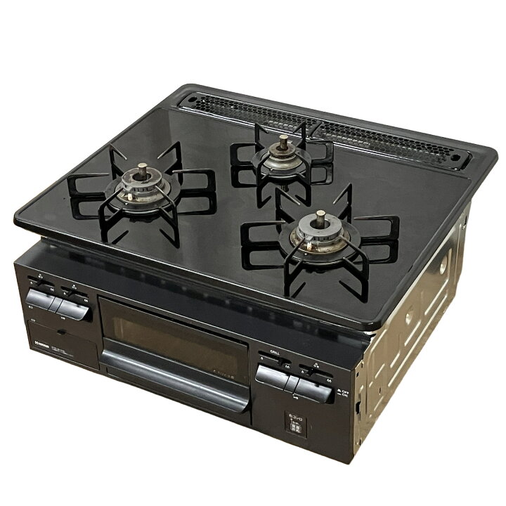 楽天市場】【中古】 ハーマン DG32T3V 3口 ガステーブル 都市ガス用 
