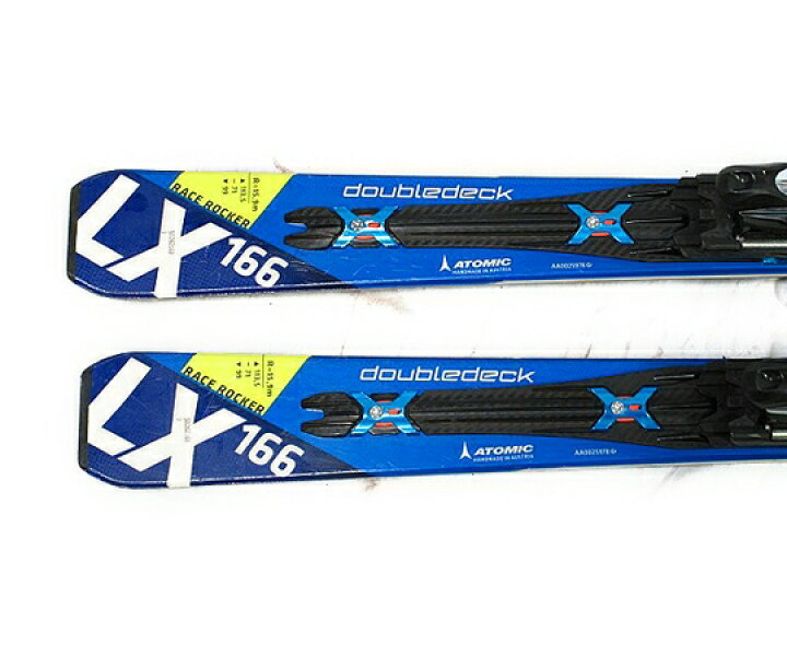 楽天市場】【中古】スキー ATOMIC 板 BLUESTER DOUBLEDECK 3.0 LX 