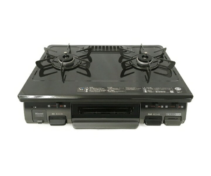 楽天市場】美品 【中古】 リンナイ VHM64BK2R グリル付き ガステーブル 