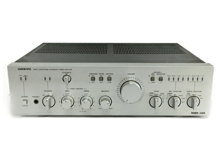 楽天市場】【中古】 ONKYO Integra A-808 スーパーサーボ方式 