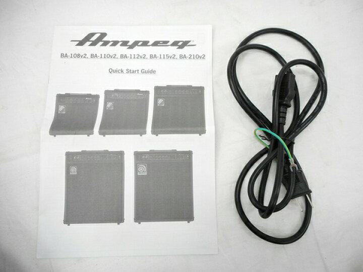 楽天市場】美品 【中古】 Ampeq アンペグ BA-108 V2 ベースアンプ 25W 