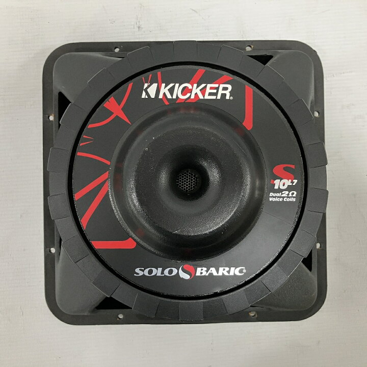 楽天市場】【中古】 KICKER キッカー SOLO BARIC S10L7 2ΩDVC 