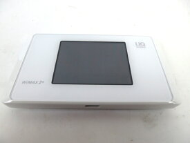 未使用 【中古】 UQ WiMAX 2+ Speed Wi-Fi NEXT WX05 NAD35MWU ホワイト M3768334