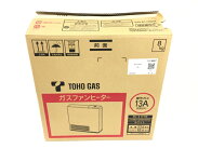 未使用【中古】TOHOGASRC-41FHEガスファンヒーターホワイト都市ガス東邦ガスN6413942