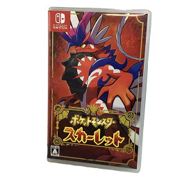 【中古】 Nintendo Switch ソフト ポケットモンスター スカーレット パッケージ版 ソフト 任天堂 中古 C10933909