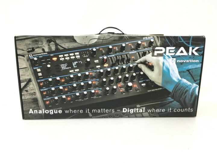 楽天市場】【中古】 NOVATION ノベーション PEAK アナログ 